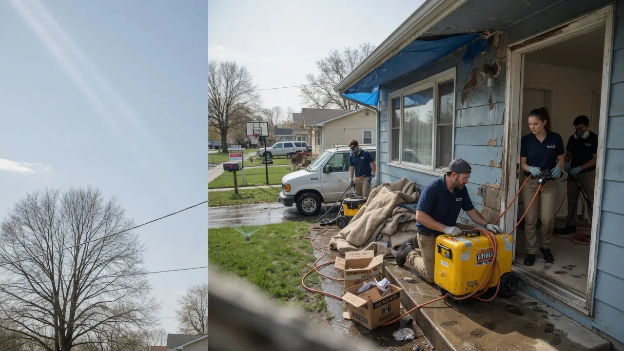 Basement Flood Cleanup in Denver, PA near me